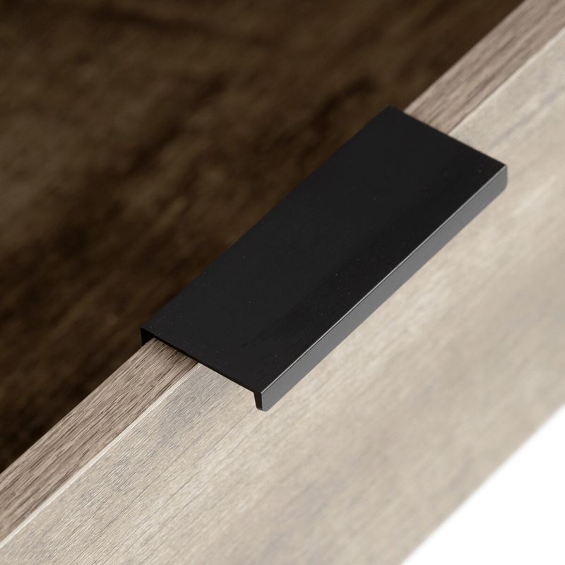 Konzolový stolík 80cm, MDF, sivý dub, CT-G1077 GREY