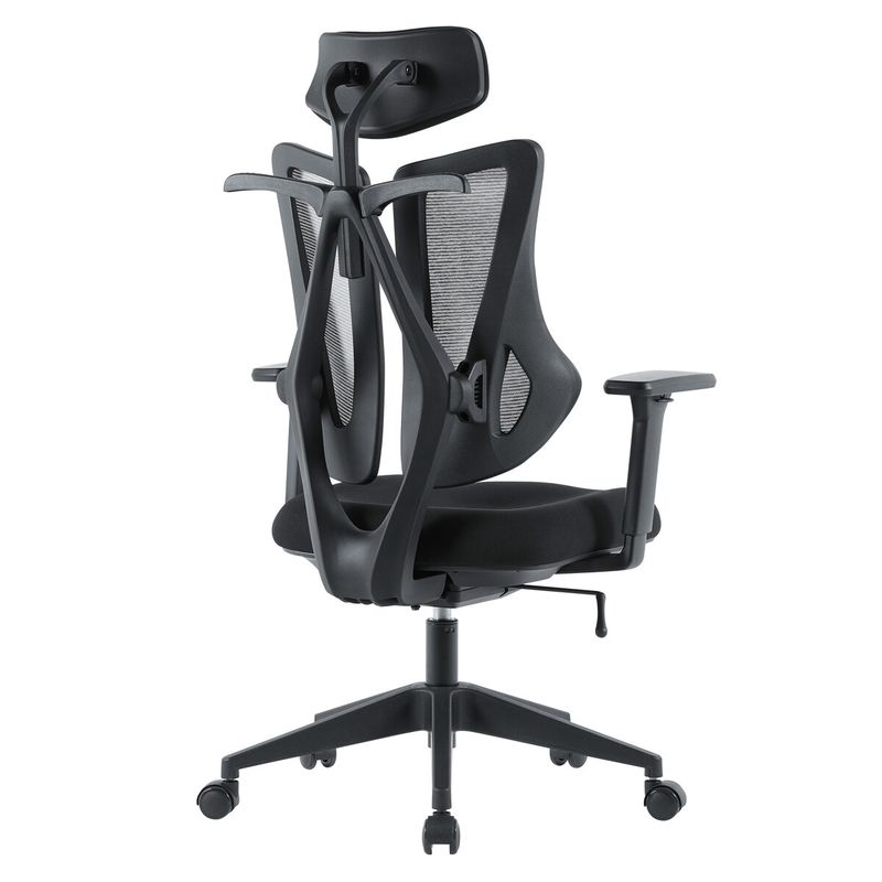 Kancelárska stolička E-racer, sivá sieťovina, 120kg, KA-H3246 GREY