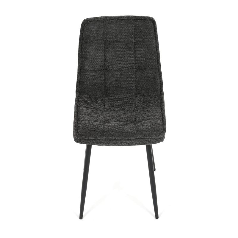 Jedálenský set so 4 stoličkami Leonis, 110x70cm, sivý, MDF divoký dub, ASE-1043 GREY2