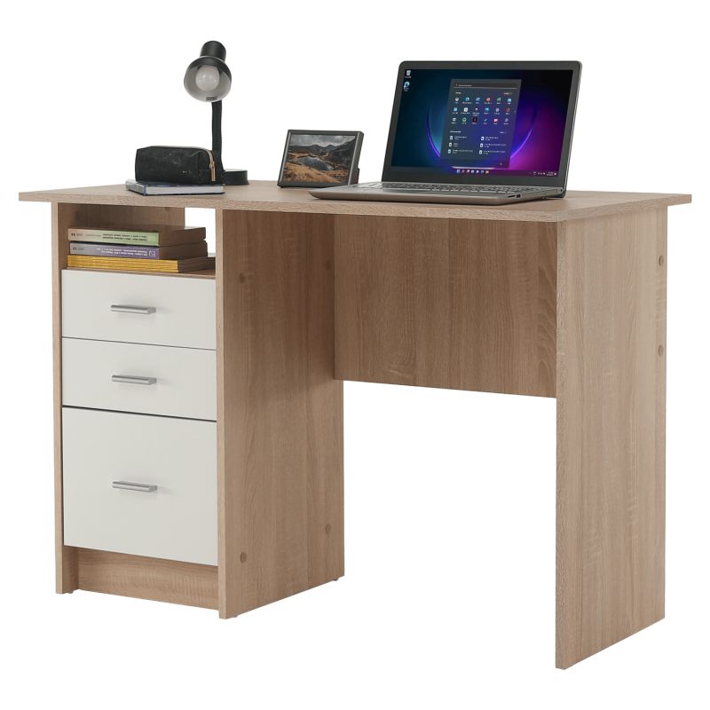 PC stôl, 110x55cm, dub sonoma, SAMSON NEW