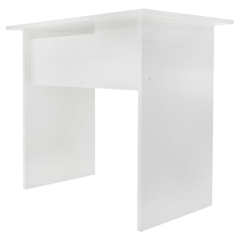PC stôl, 82x50cm, biely, VERNER NEW