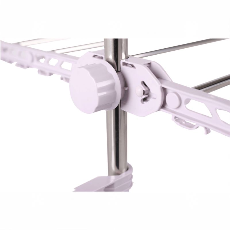 Sušiak na bielizeň, 147cm, svetlofialový, DENAL