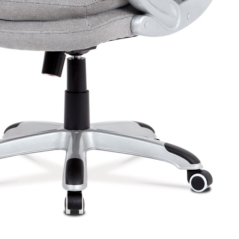 Kancelárske kreslo, strieborná, látka, 120 kg, KA-G198 SIL2