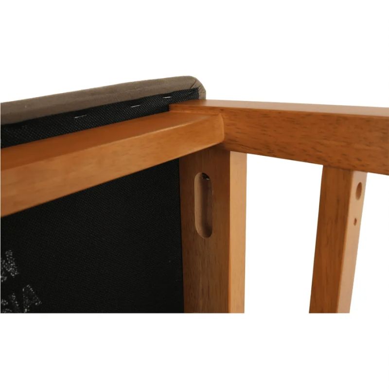 Stolička jedálenská, drevo čerešňa, látka béžová, GRID NEW