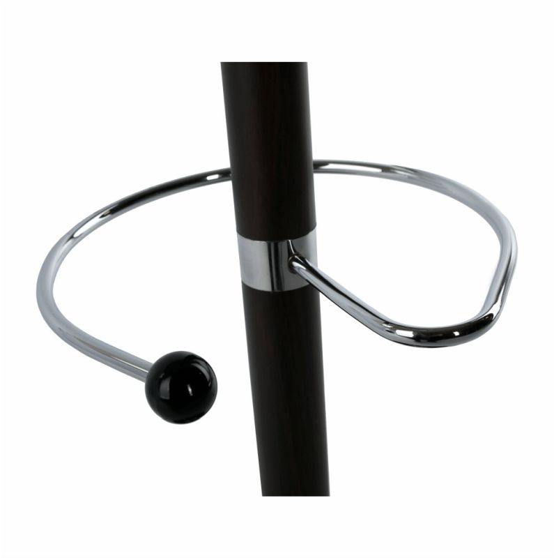 Vešiak, 175cm, hnedý, kov, JIMY NEW