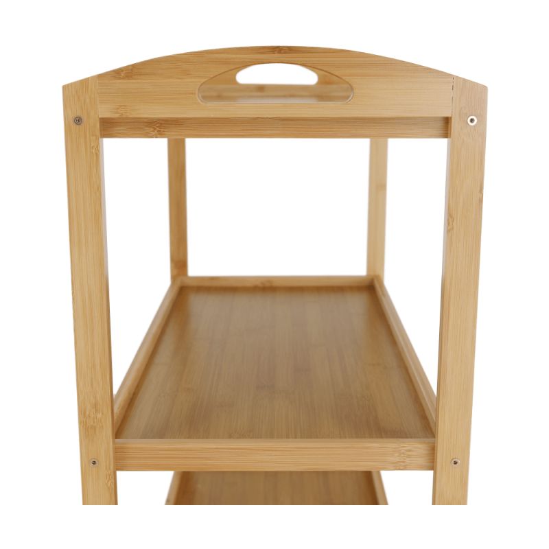 Servírovací vozík, 60cm, prírodný, MARSEL