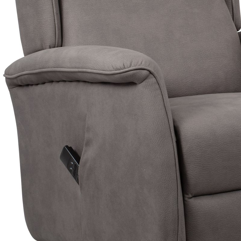 Elektrické polohovacie kreslo béžové, TV-1192 SIL2, relaxačné