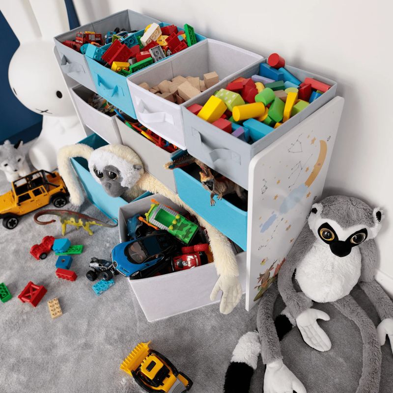 Organizér na hračky, 82cm, viacfarebný, vzor, DARLING TYP 2