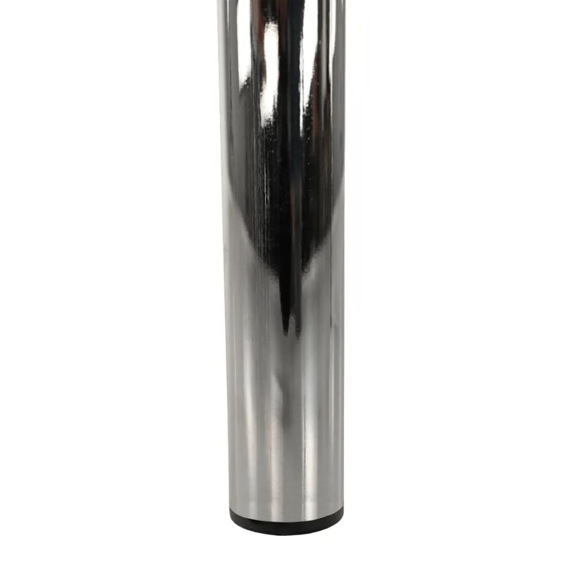 Jedálenská stolička, smaragdová Velvet látka, nohy chróm, GERDA NEW