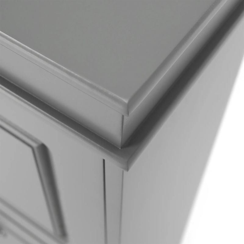 Botník, 104cm, 2-radový, sivý, SEBER TYP 4