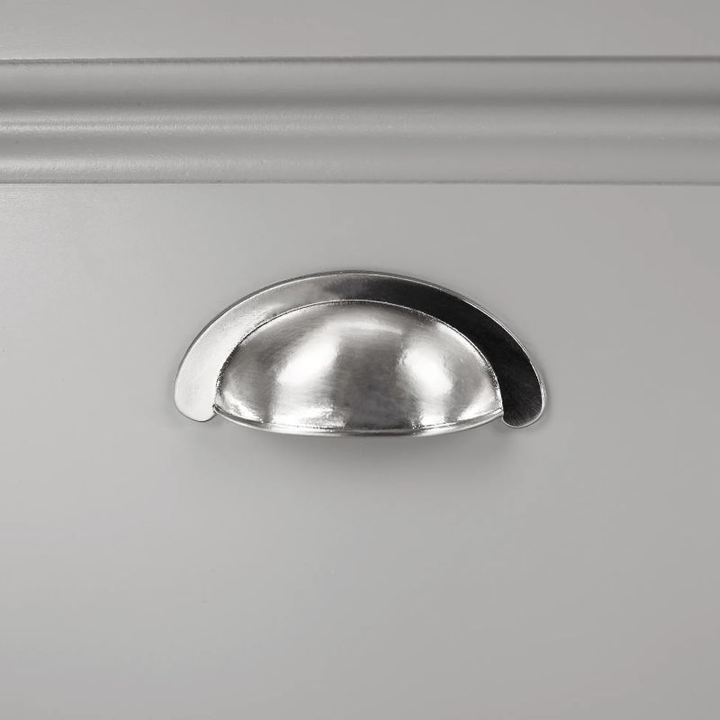 Botník, 53cm, 4-radový, biely, sivý, SEBER TYP 3