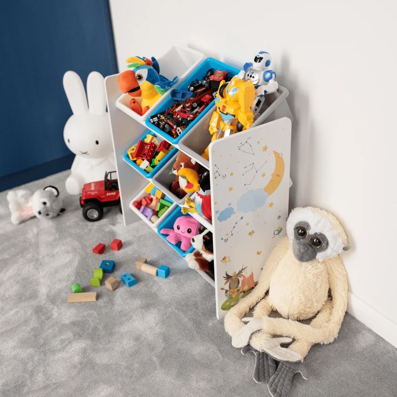 Organizér na hračky, 65cm, viacfarebný, vzor, DARLING TYP 3