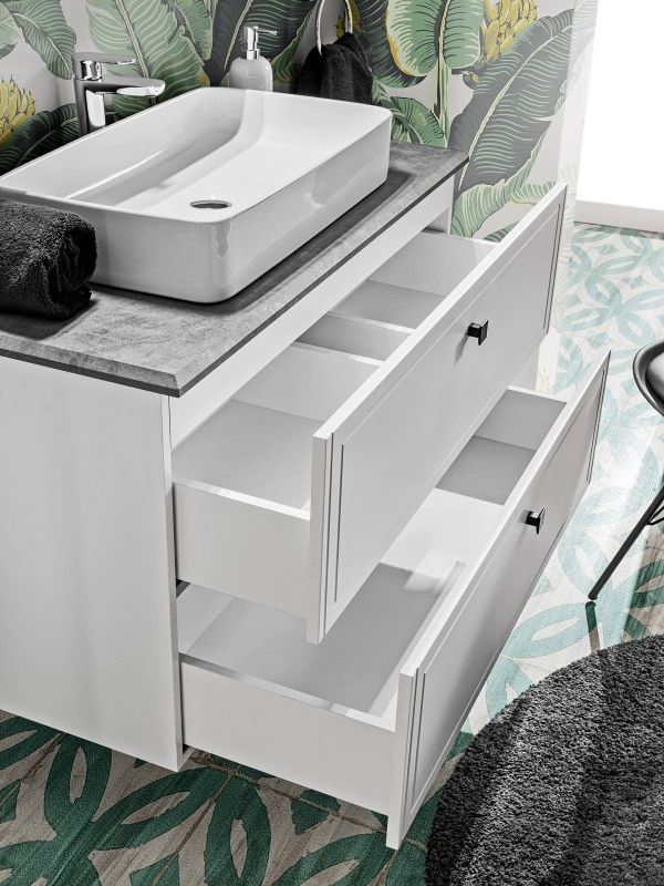 Skrinka pod umývadlo, 80cm, biela, HAVANA 82-80