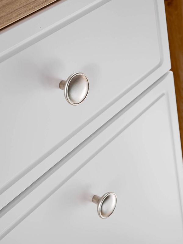 Skrinka do kúpeľne, 35cm, dub artisan, biela, SAMOA 810