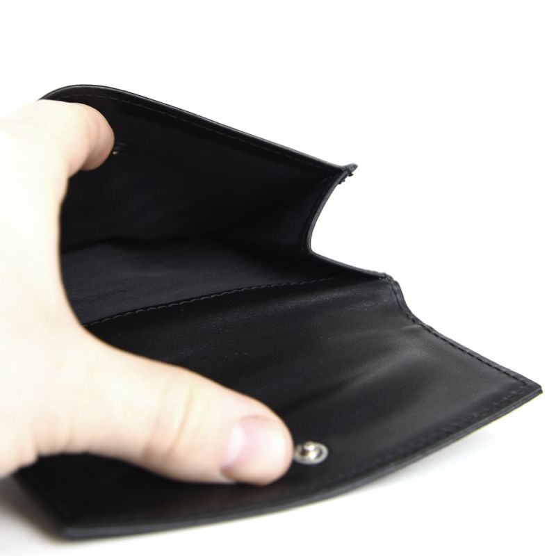 Kožená unisex peňaženka č.8146 v čiernej farbe