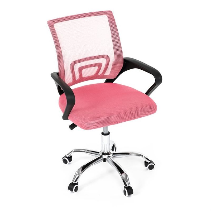 Detská stolička, ružová, sieťovina, 120 kg, KA-L103 PINK