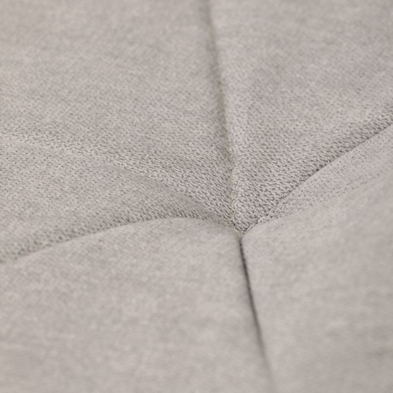 Jedálenská stolička, hnedá, látka, CT-285 LAN2