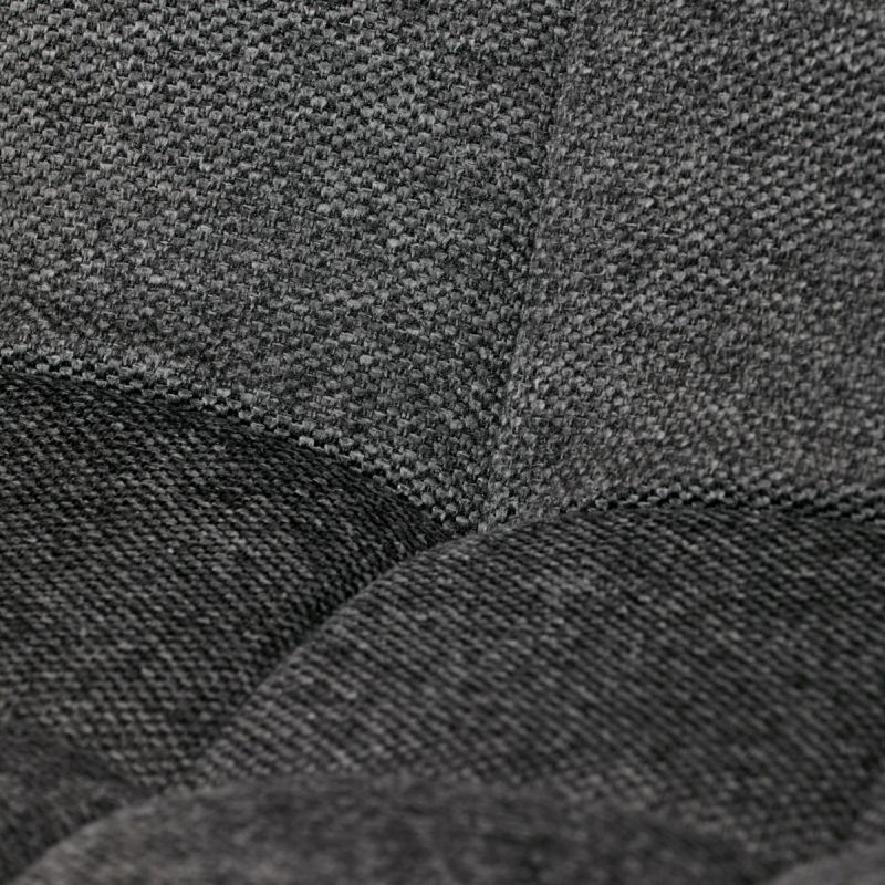 Jedálenská stolička, sivá, látka, HC-462 GREY2