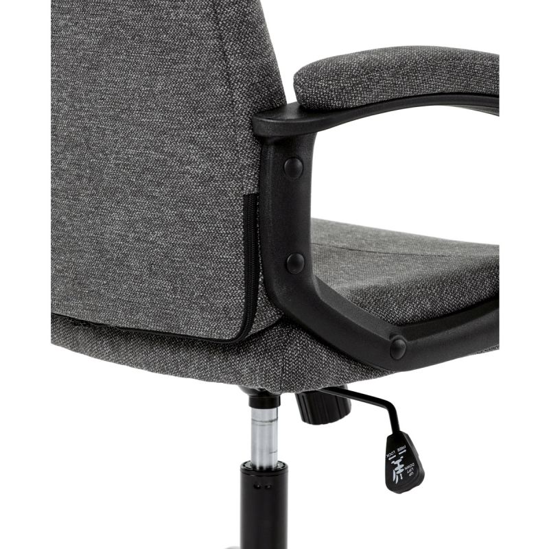 Kancelárske kreslo, sivá, látka, 120 kg, KA-Y391 GREY2