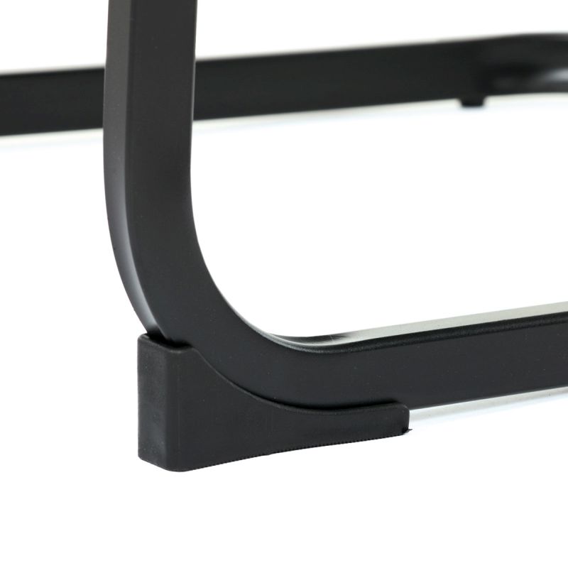 Jedálenská stolička, modrá, látka, DCL-E2008 BLUE2