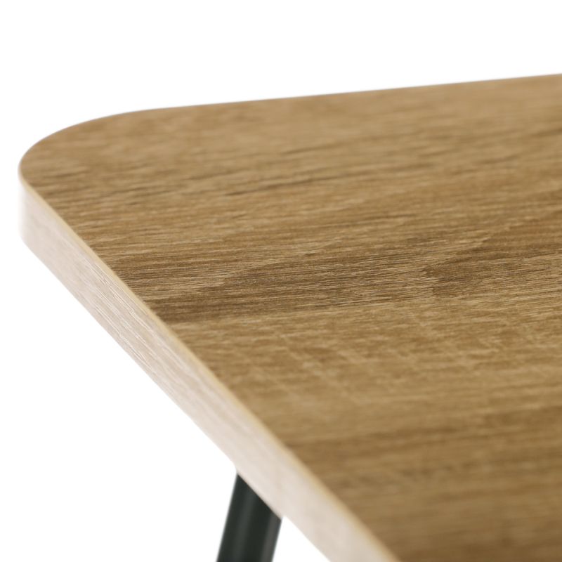 Príručný stolík na notebook, 53x30cm, MDF, dub, GD-022 OAK