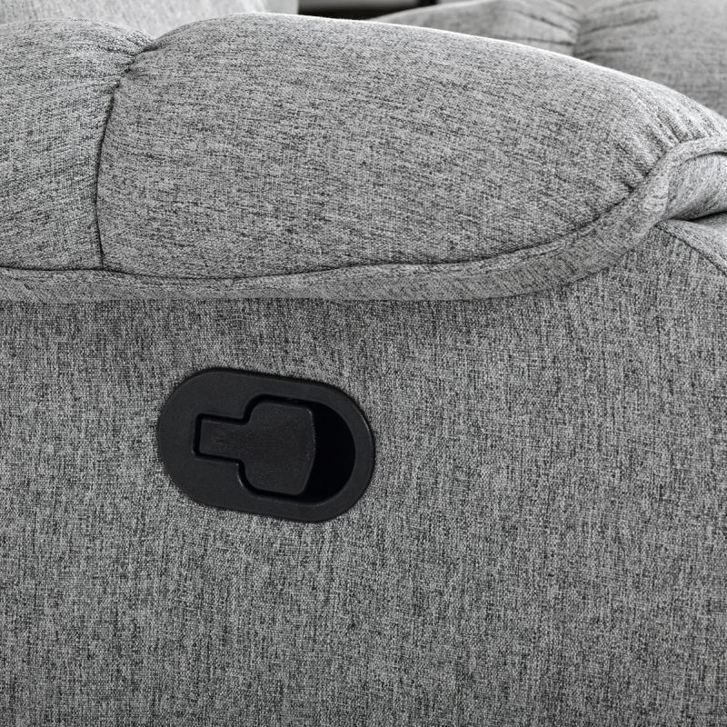 Relaxačné polohovacie kreslo krémové, TV-4088 SIL2