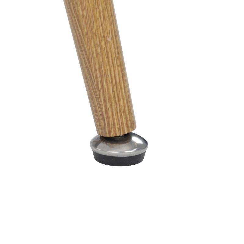 Jedálenský stôl 140x80cm, MDF, kov, biely, HT-W1214 WT