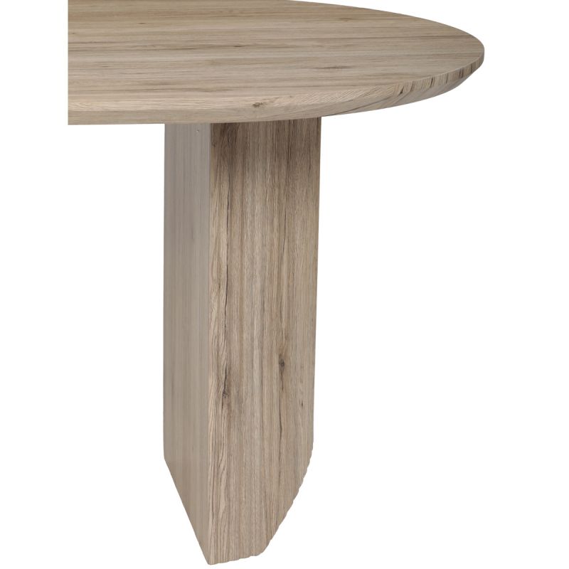 Jedálenský stôl 200x100cm, MDF, dub san remo, HT-W1578 SRE