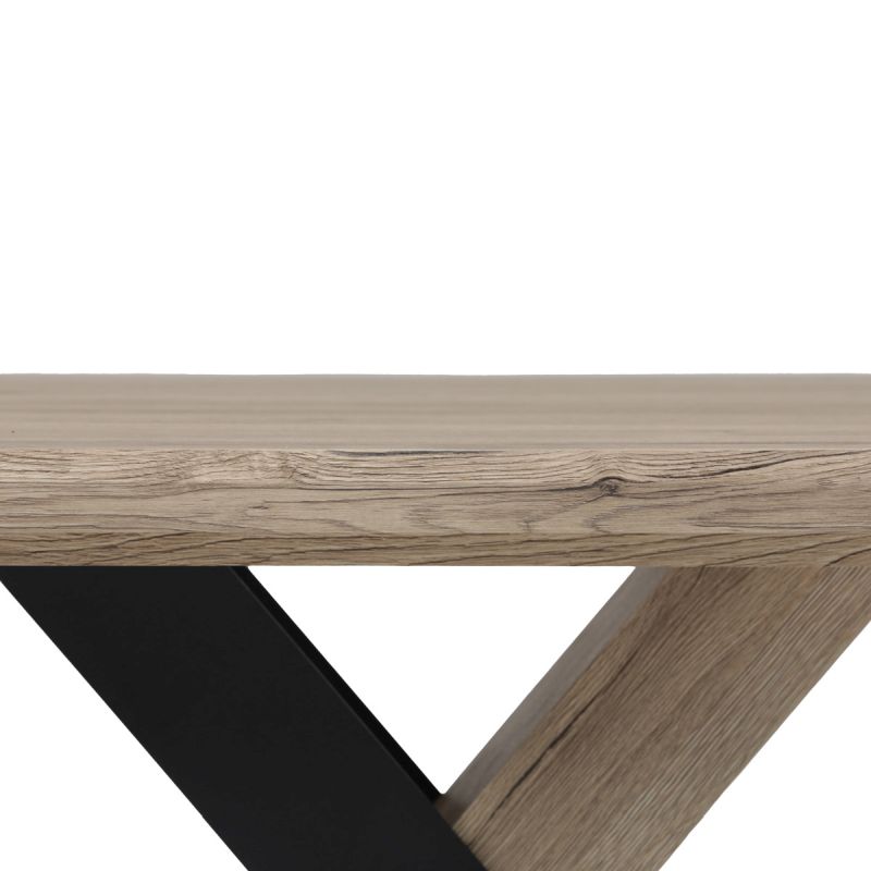 Konferenčný stolík 120x60cm, MDF, dub san remo, CT-W1570 SRE