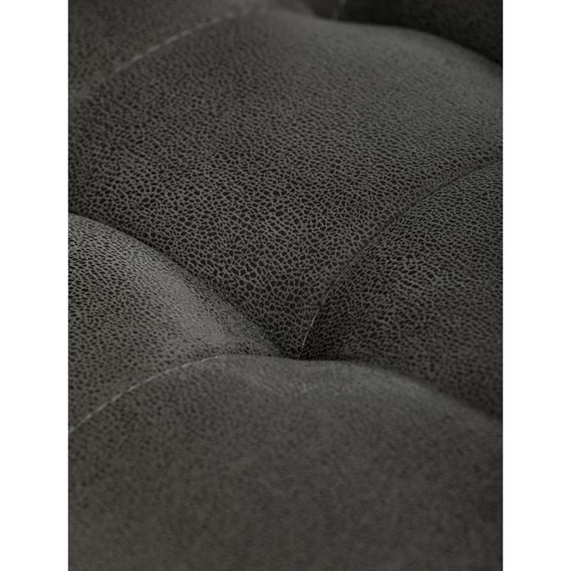 Jedálenská stolička, sivá, vintage, látka, DCL-D1250 GREY3