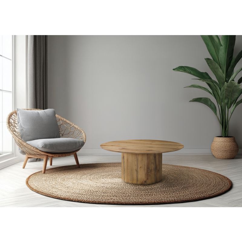 Konferenčný stolík, 80x80cm, dub, MAHIR TYP 2