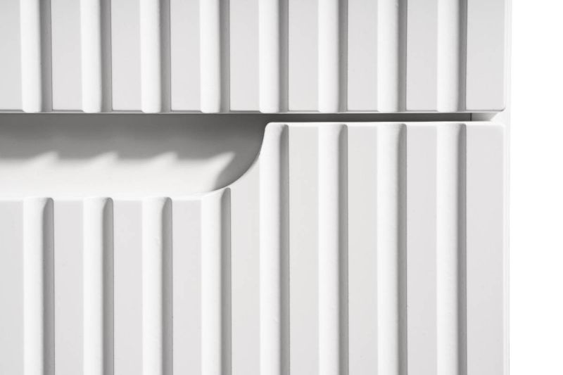 Skrinka pod umývadlo, 80cm, biela, NOVA WHITE 82-80-2D