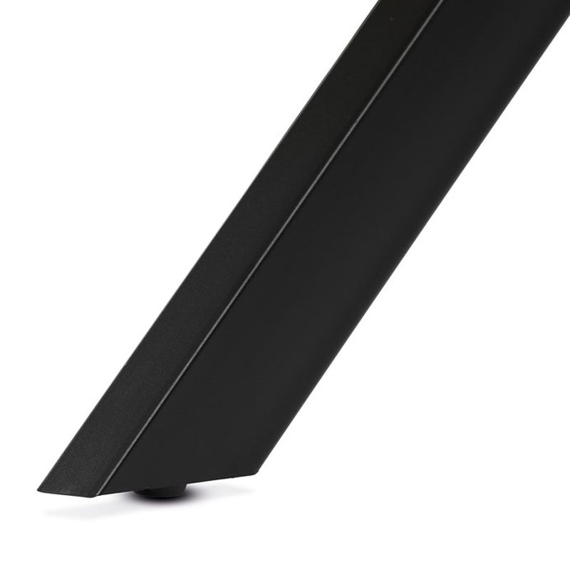 Jedálenský stôl, okrúhly, 80cm, MDF, kov, staré drevo, HT-F4108 OLW