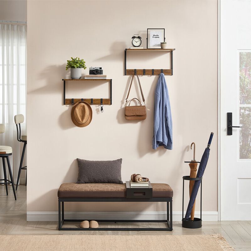 Set poličiek, 50cm, MDF staré drevo, ABP-E1083 OLW