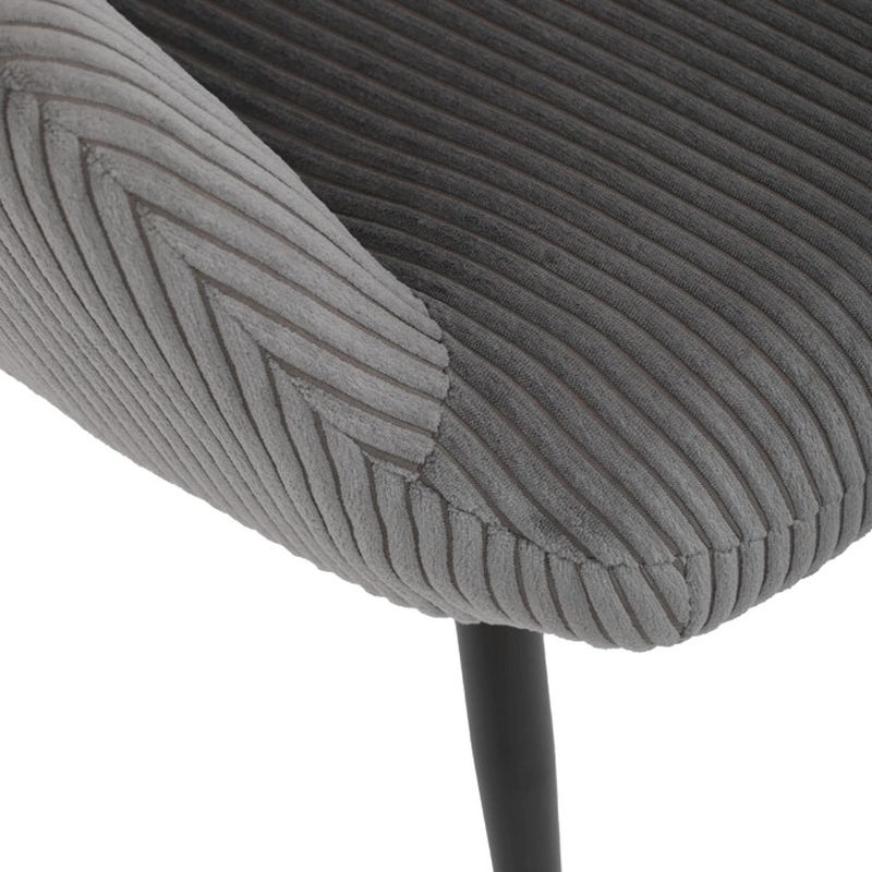 Relaxačné kreslo, sivá, menšestrová, látka, AK-L7285 GREY6