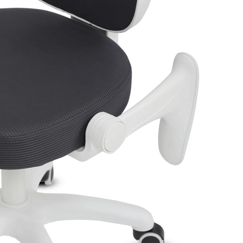 Detská stolička, sivá, sieťovina, 120 kg, KA-K1062 GREY