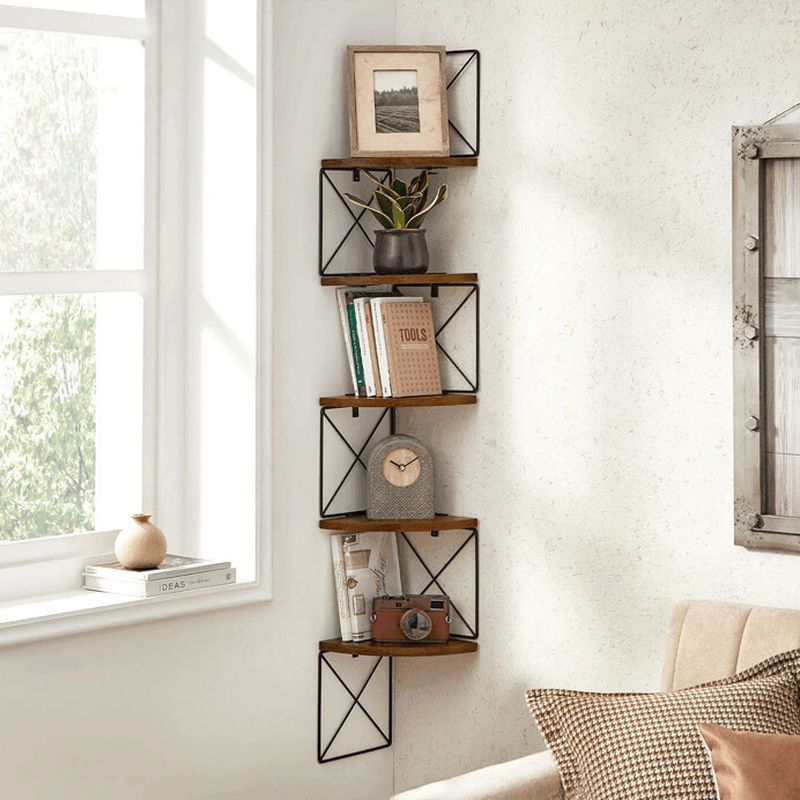Polička, 20cm, MDF staré drevo, ABP-E1051 OLW