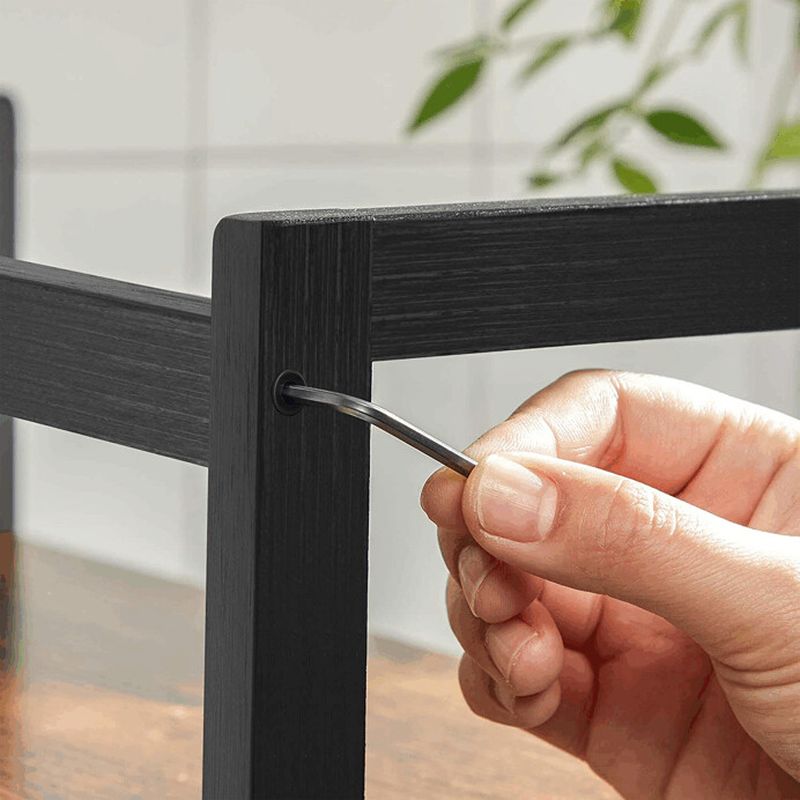 Polička, 41cm, bambus, hnedá, AUK-E1047 BR