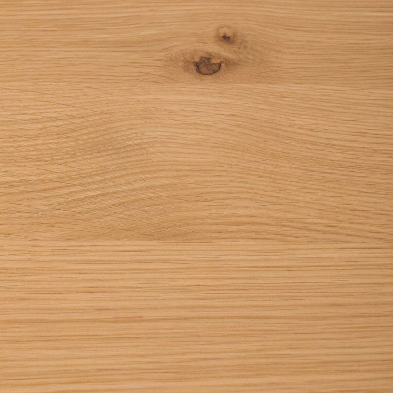 Jedálenský stôl 160x90cm, dýha dub, čierny kov, HT-F5516 OAK