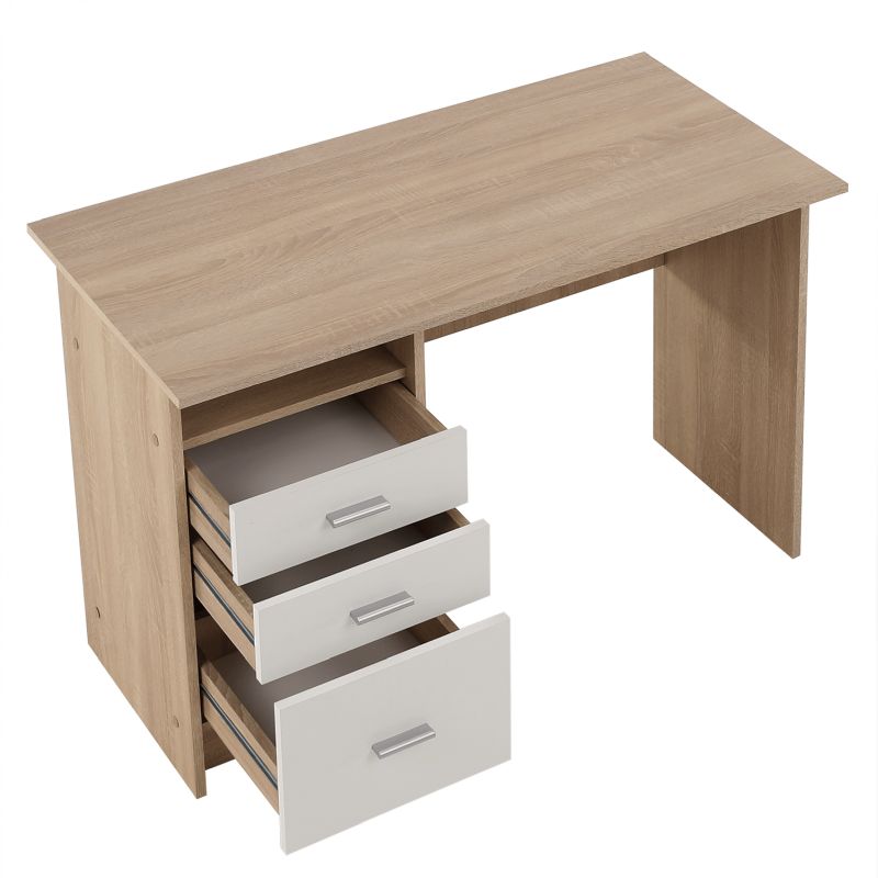 PC stôl, 110x55cm, dub sonoma, SAMSON NEW