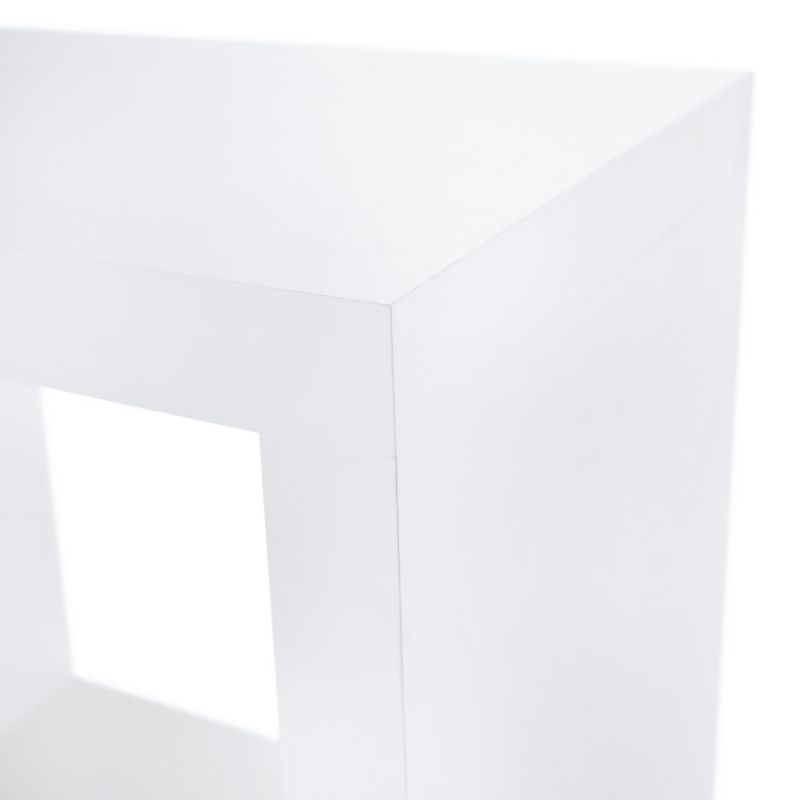 Regál, 76cm, biely, TOFI 2 NEW