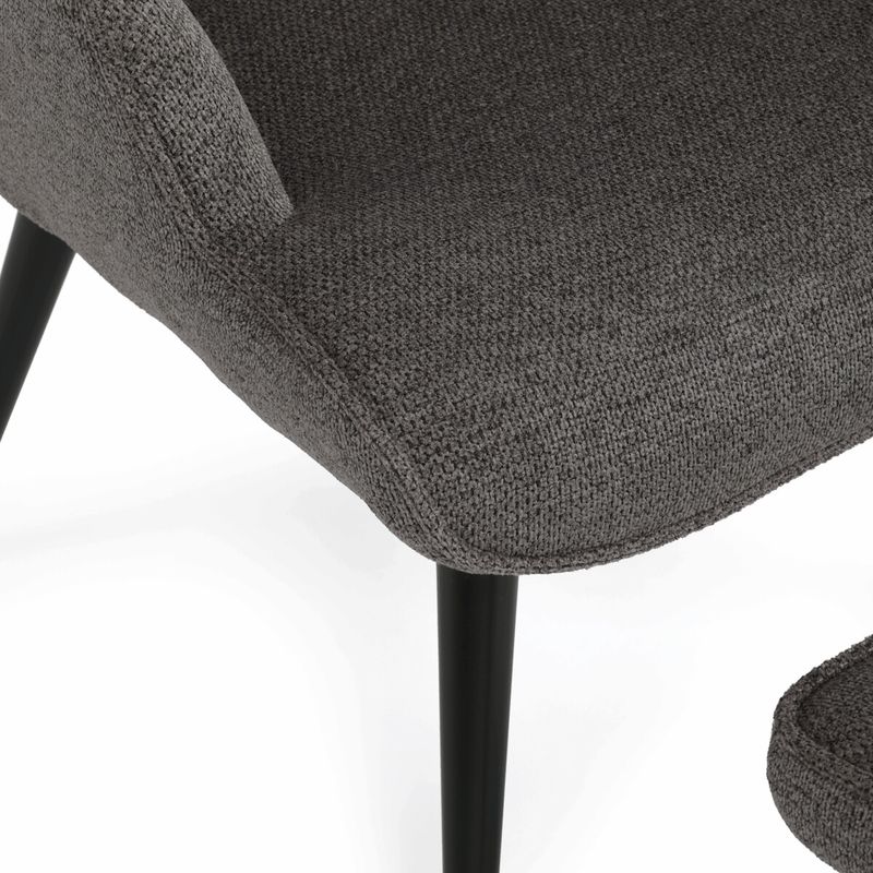 Relaxačné kreslo, sivá čalúnicka látka, AK-303B GREY2