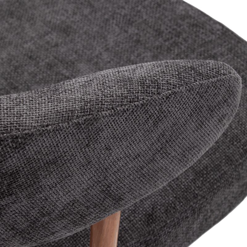 Jedálenská stolička, sivá látka, taštičkové pružiny, CT-L5031 GREY2