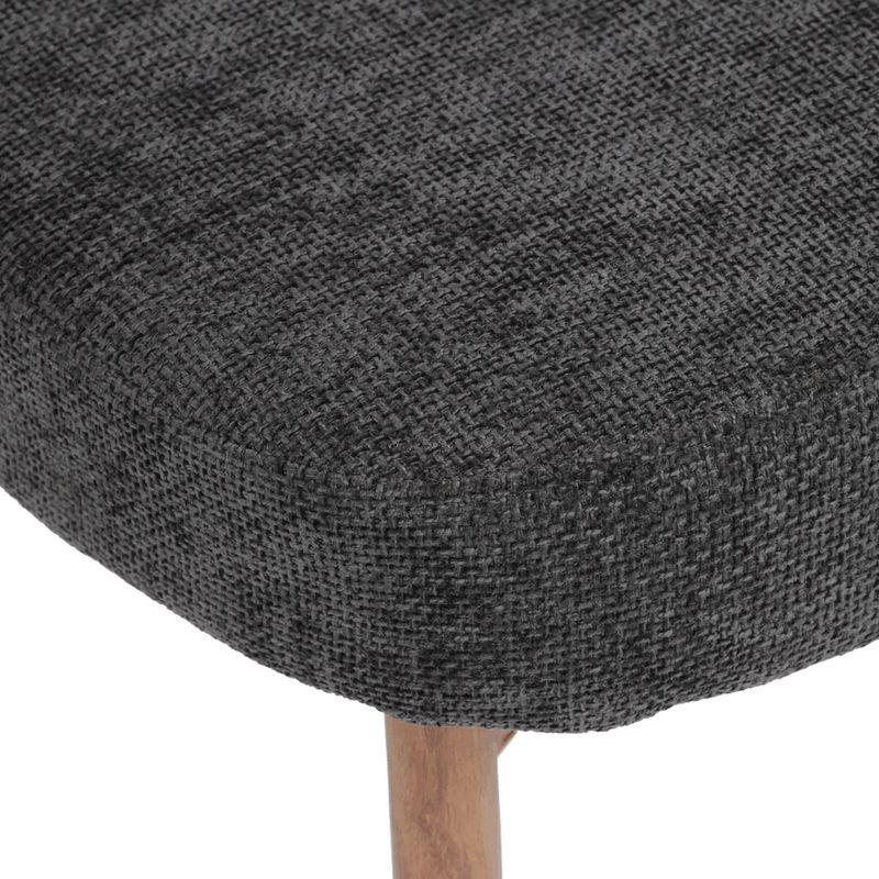 Jedálenská stolička, sivá látka, taštičkové pružiny, CT-L5031 GREY2