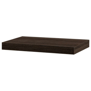 Nástenná polička, 40x24cm, MDF, hnedá, P-023 BK WAL