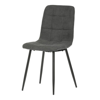 Stolička, sivá, látka, CT-281 GREY2