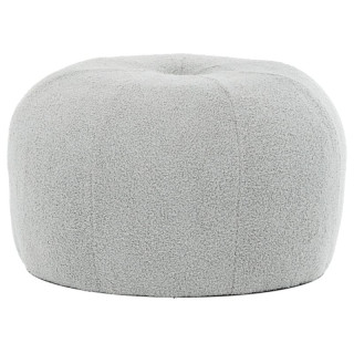 Taburet, 55cm, sivá látka bouclé, AK-307 GREY2