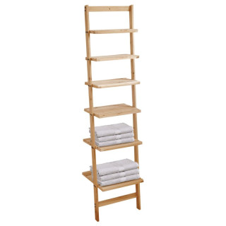 Regál, 41cm, masív, hnedý, DR-N131 NAT