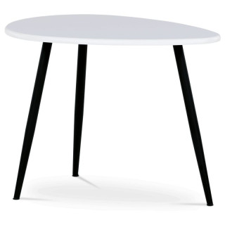 Konferenčný stolík 60x40cm, MDF biela, AF-3011 WT