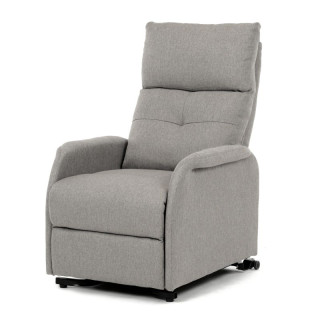 Polohovacie kreslo, elektrické, látka, krémová, 130 kg, TV-5482 CRM2
